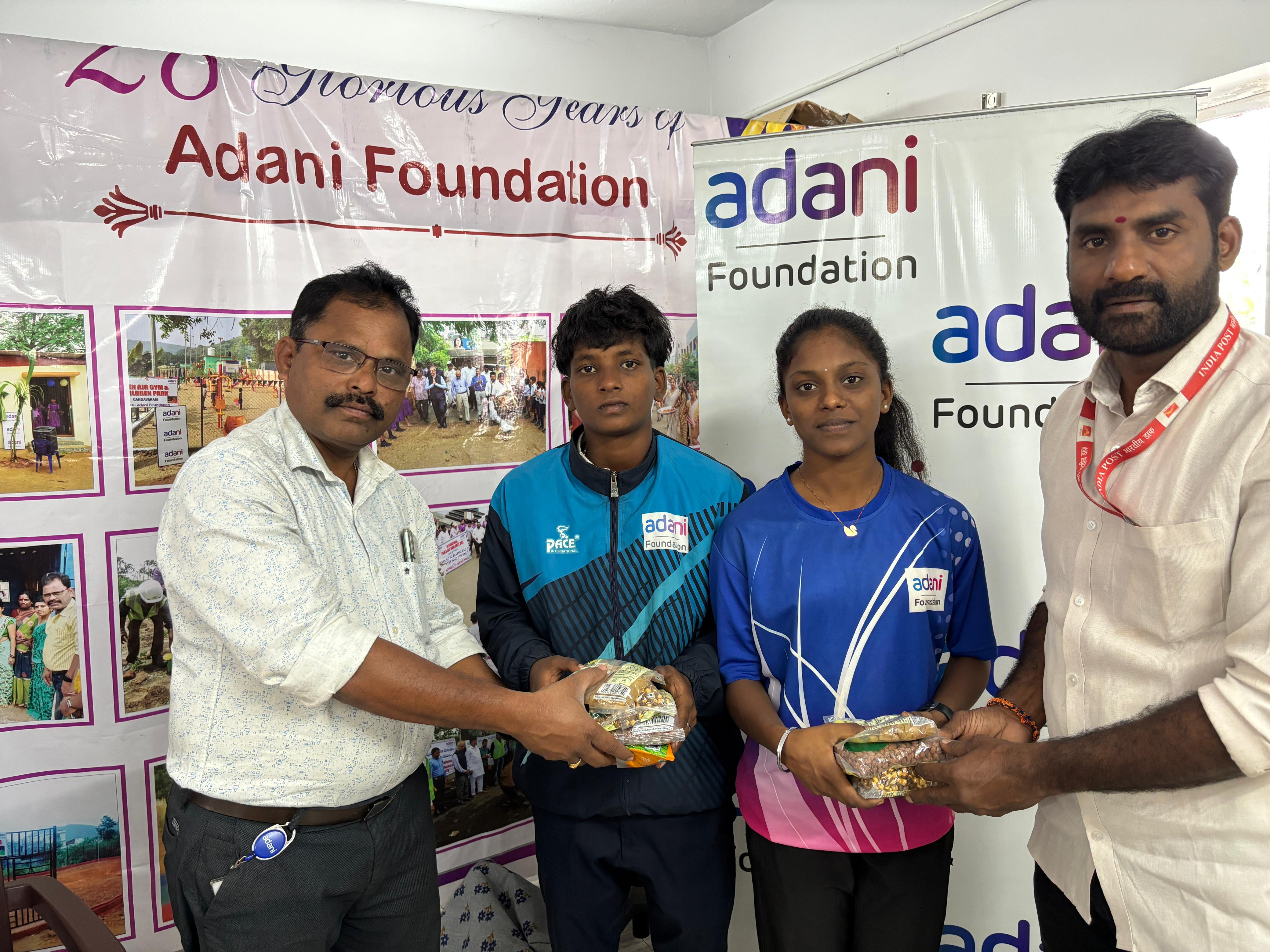 Adani Foundation at Gangavaram empowers aspiring athletes through coaching and training